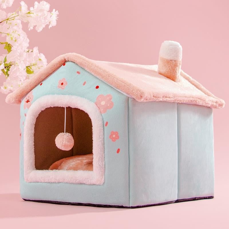All-Season Thermal Enclosed Pet House & Brooder Nest