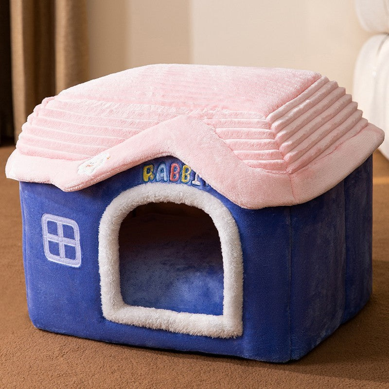 All-Season Thermal Enclosed Pet House & Brooder Nest