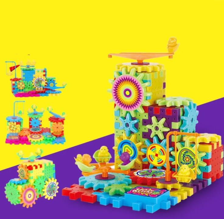 82-Piece Gear-Logic: Kinetic Engineering & Motion Set