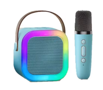 Professional Wireless Bluetooth Audio Speaker & Dual-Microphone Karaoke Suite