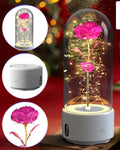 2-in-1 Legacy Love Bluetooth Speaker & LED Forever Rose Suite
