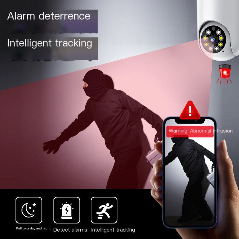 V380 Pro 360° Smart AI Wi-Fi Surveillance & Pet Monitor