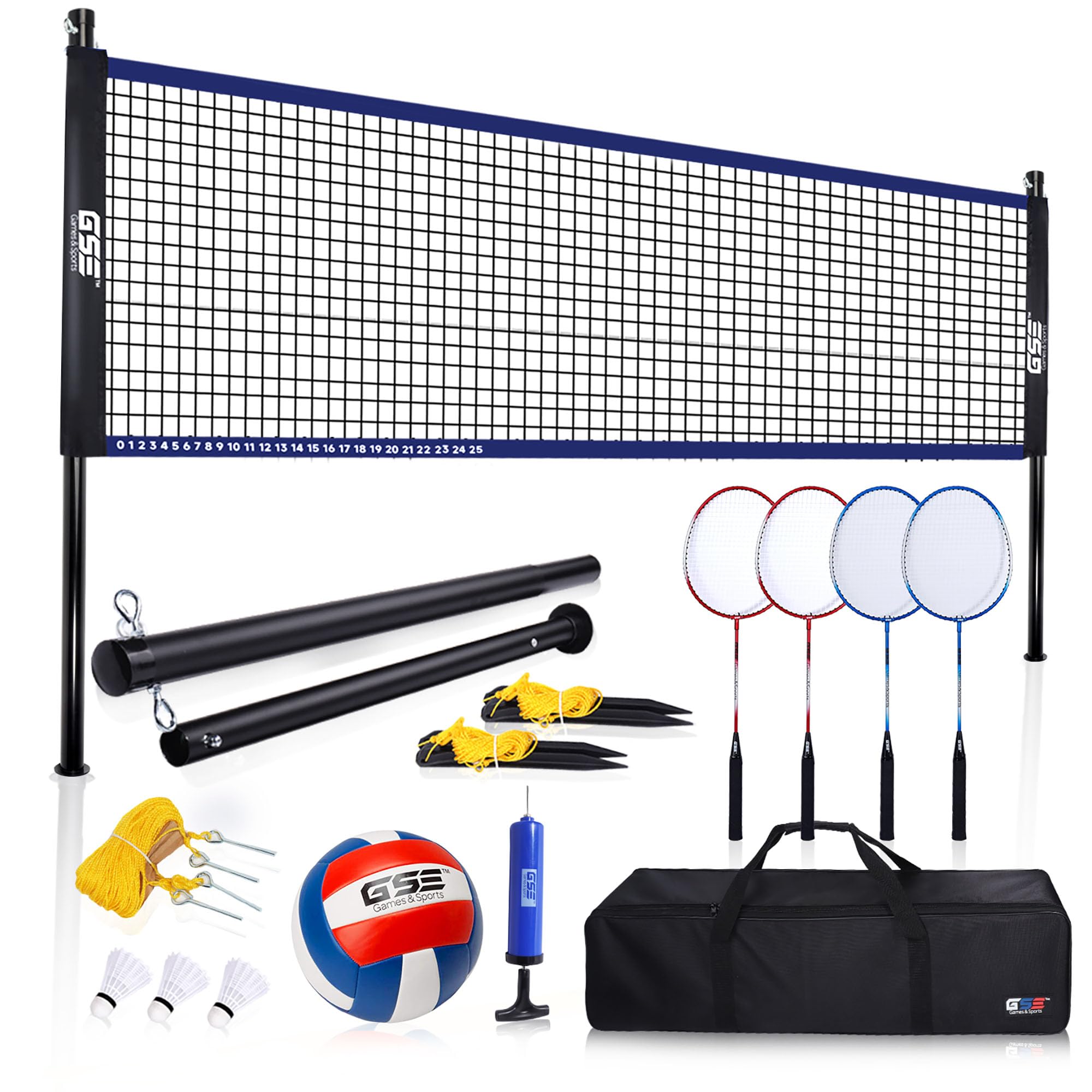 GSE Games & Sports Expert Professional 17ft Portable Multi-Sport Suite