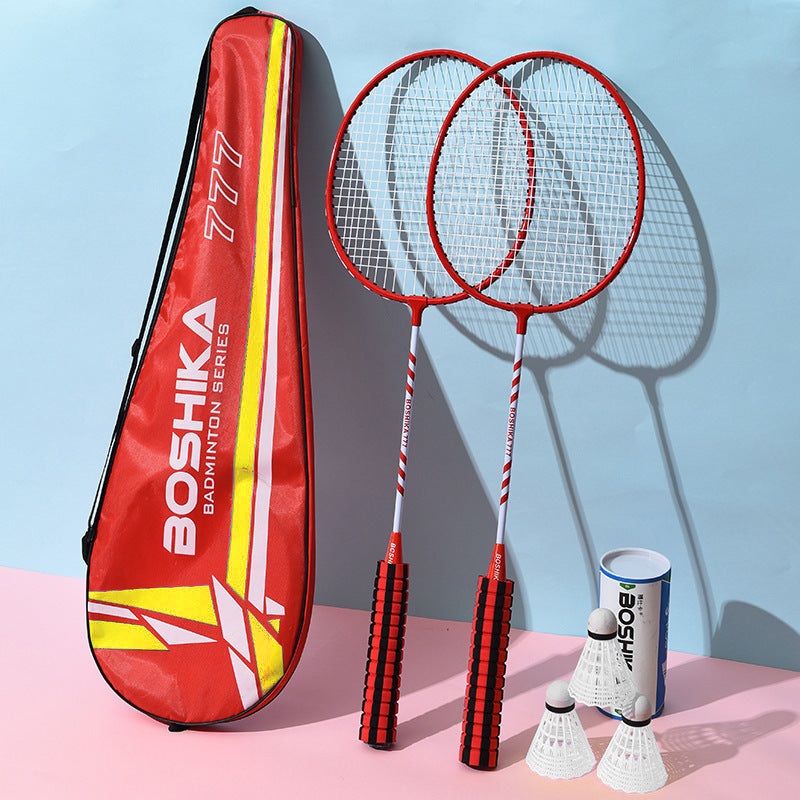 Premium Pro-Grip Badminton Racket Set