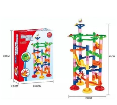 Modular STEM Marble Run Building Blocks