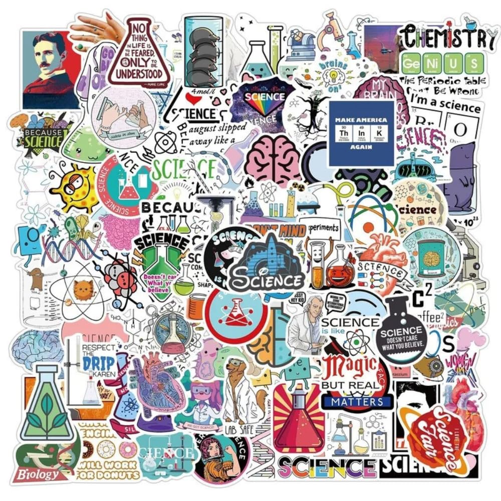 'Science is Magic' 100-Piece STEM Sticker Pack