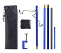 Lumina-Pole' 2-in-1 Dual-Hook Portable Lantern Stand