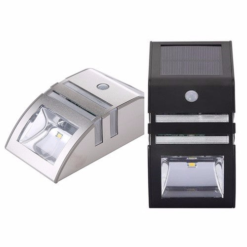 Professional Solar Wall Light with 120° Motion Sensor Security Suite