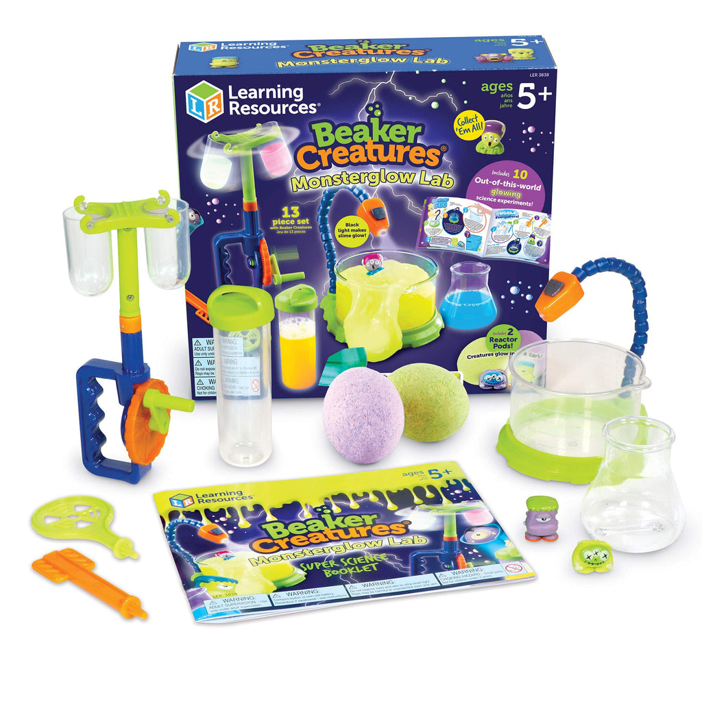 Beaker Creatures: Monster glow STEM Chemistry Lab