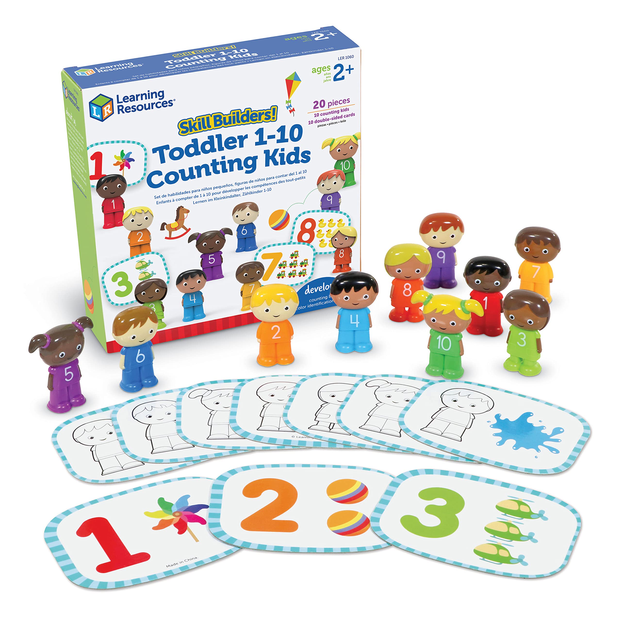 'Counting Friends' 1–10 Toddler Skill-Builder Set