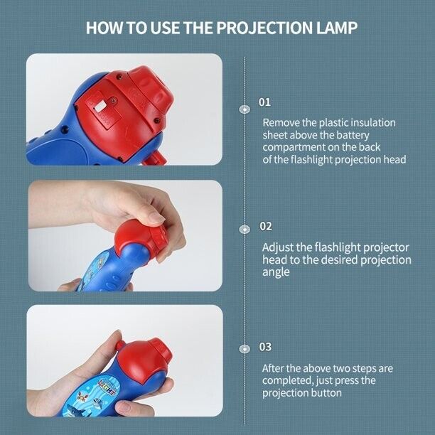 Premium Interactive Bedtime Flashlight Projector