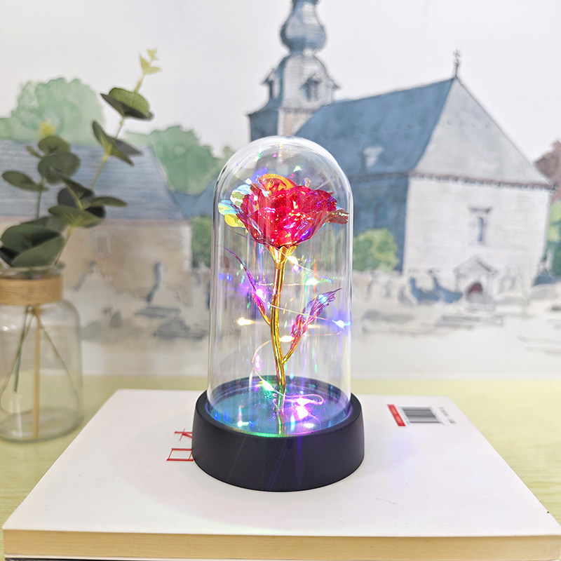 Legacy Love🔐 Forever Rose LED Night Light in Glass Dome