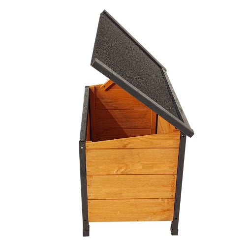 Wearable Strong Playground Solid Wood Elevated Dog House