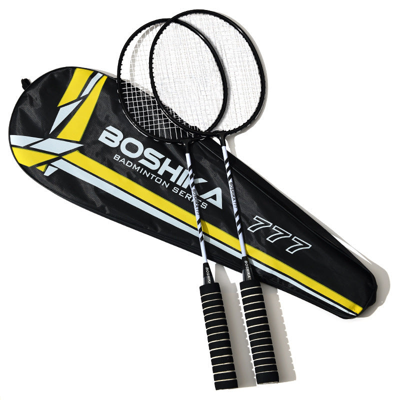 Premium Pro-Grip Badminton Racket Set