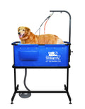 SHELANDY 40" Elevated Professional Pet Bathtub & Grooming Station