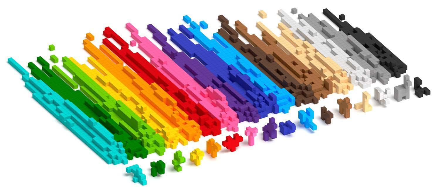 PIXEL-ART STEM BUILDING KIT (SAFARI EDITION).