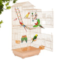 Best Pet 39" Roof Topflight Cage & Play Center - Almond Edition