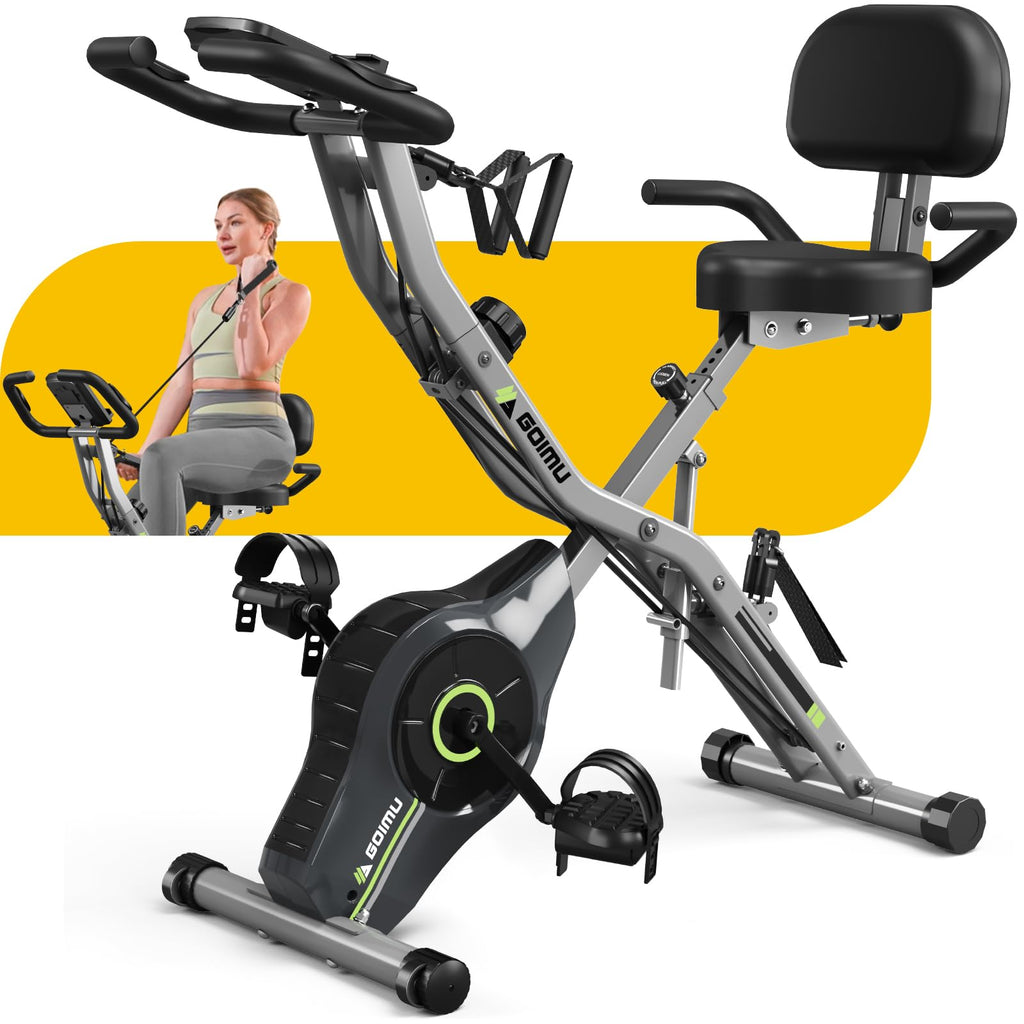 'Flex-Ride' 5-in-1 Foldable Multi-Position Stationary Bike