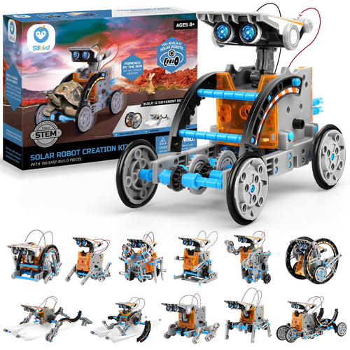 'Junior Engineer' 12-in-1 Solar Rover & Robotics Kit