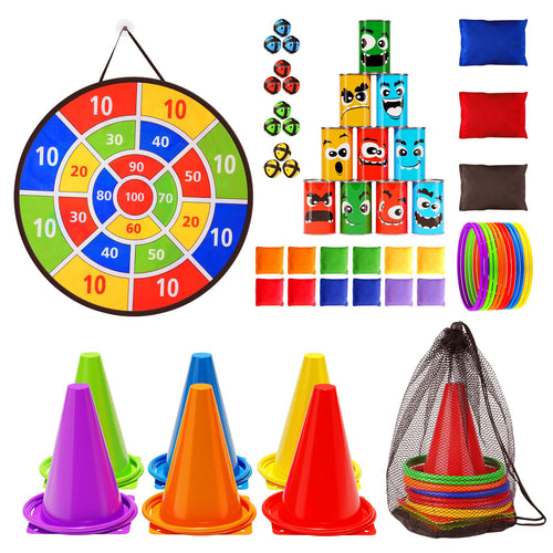 58-Piece Ultimate Field Day & Carnival Game Combo