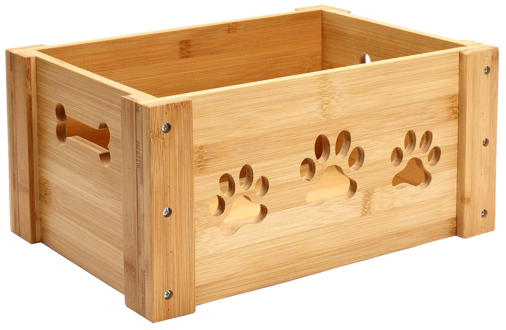 Babepet Wooden Pet Toy & Food Storage Crate