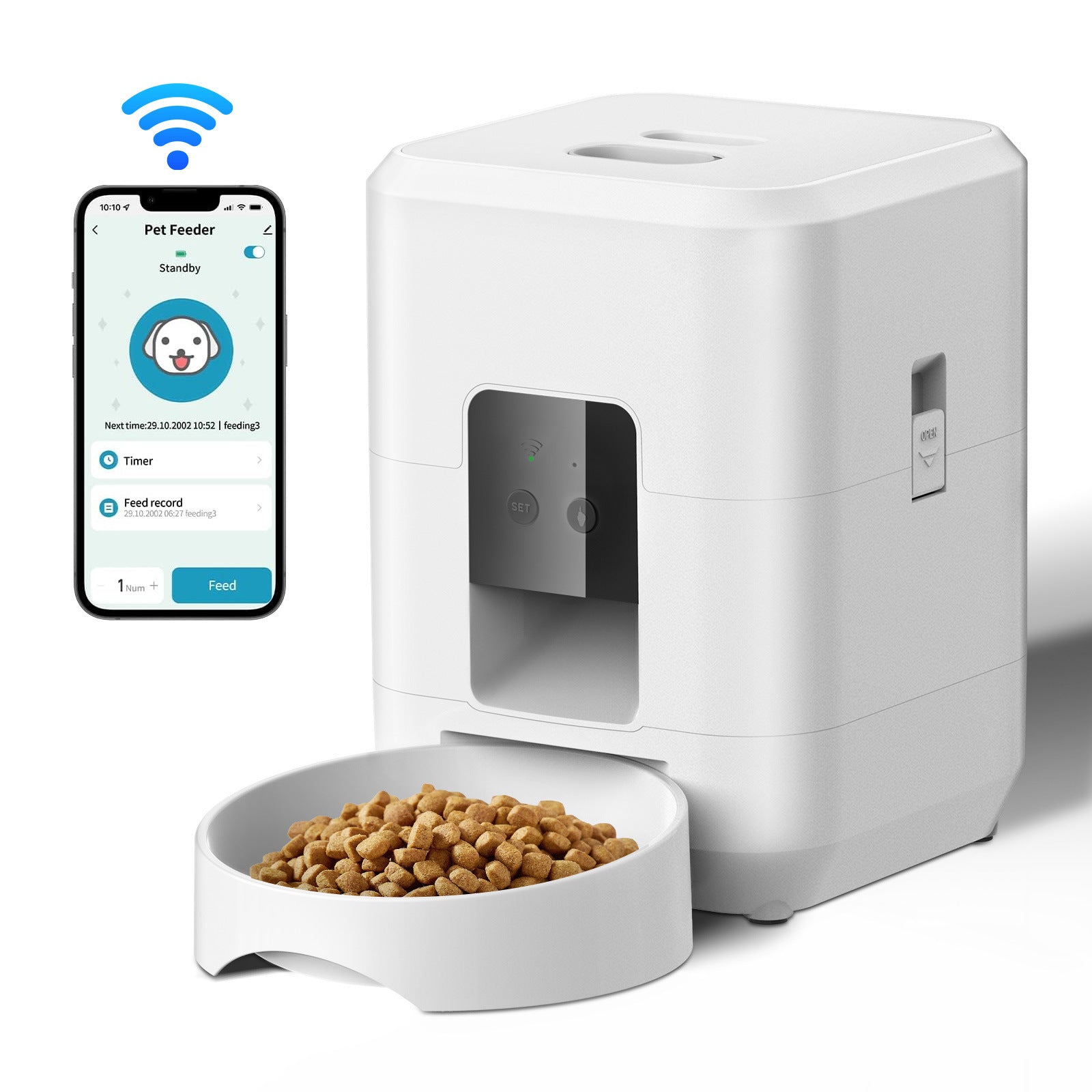 Intelligent Remote Quantitative Auto-Feeder - WiFi Enabled