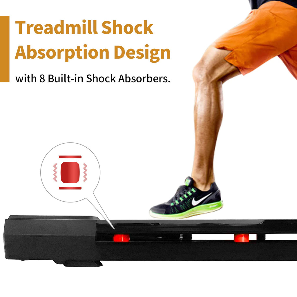 Work-Flow' 2.25HP Silent Under-Desk Walking Pad