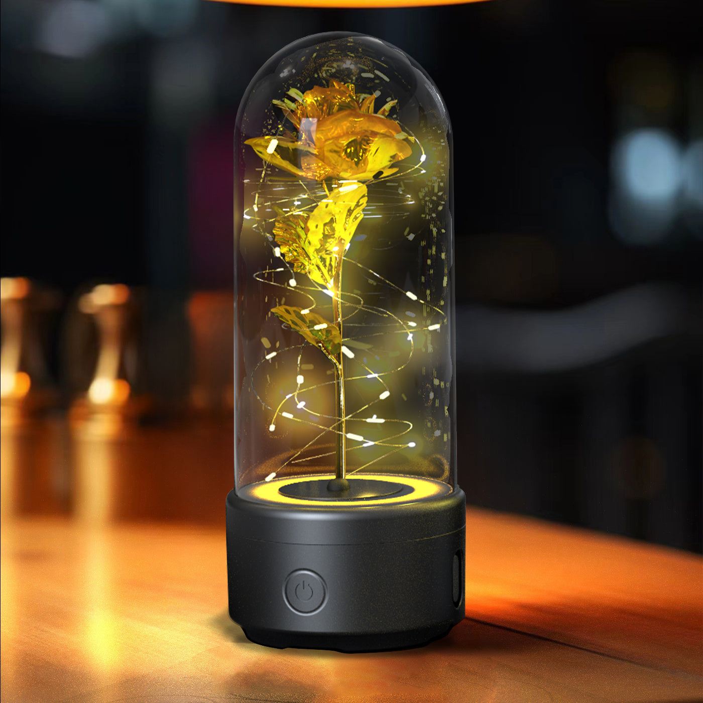 2-in-1 Legacy Love Bluetooth Speaker & LED Forever Rose Suite