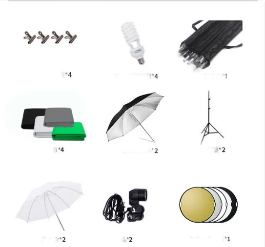 OmniStudio Complete Photography & Video Green Screen Lighting Kit