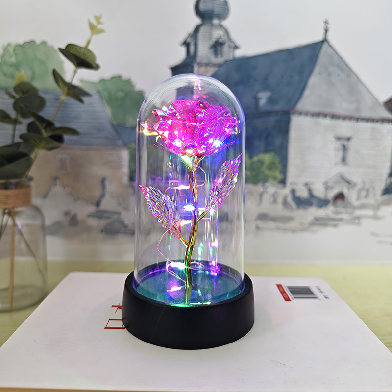 Legacy Love🔐 Forever Rose LED Night Light in Glass Dome