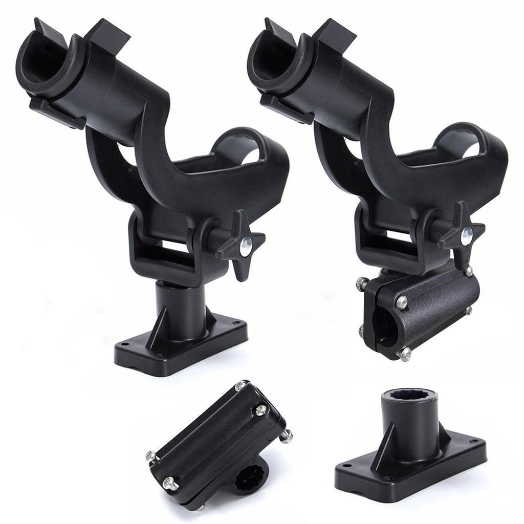 LBW Adjustable Boat & Kayak Fishing Rod Holder (2-Pack)