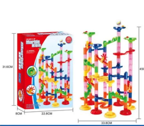 Modular STEM Marble Run Building Blocks