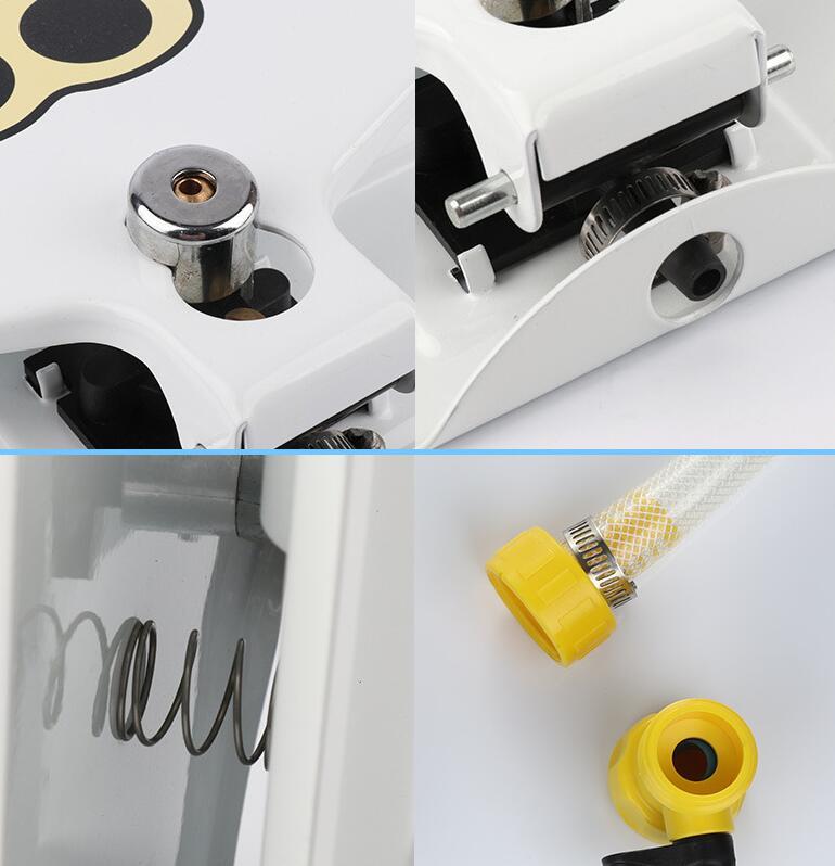 Outdoor Fresh-Flow Step-Activated Pet Water Fountain