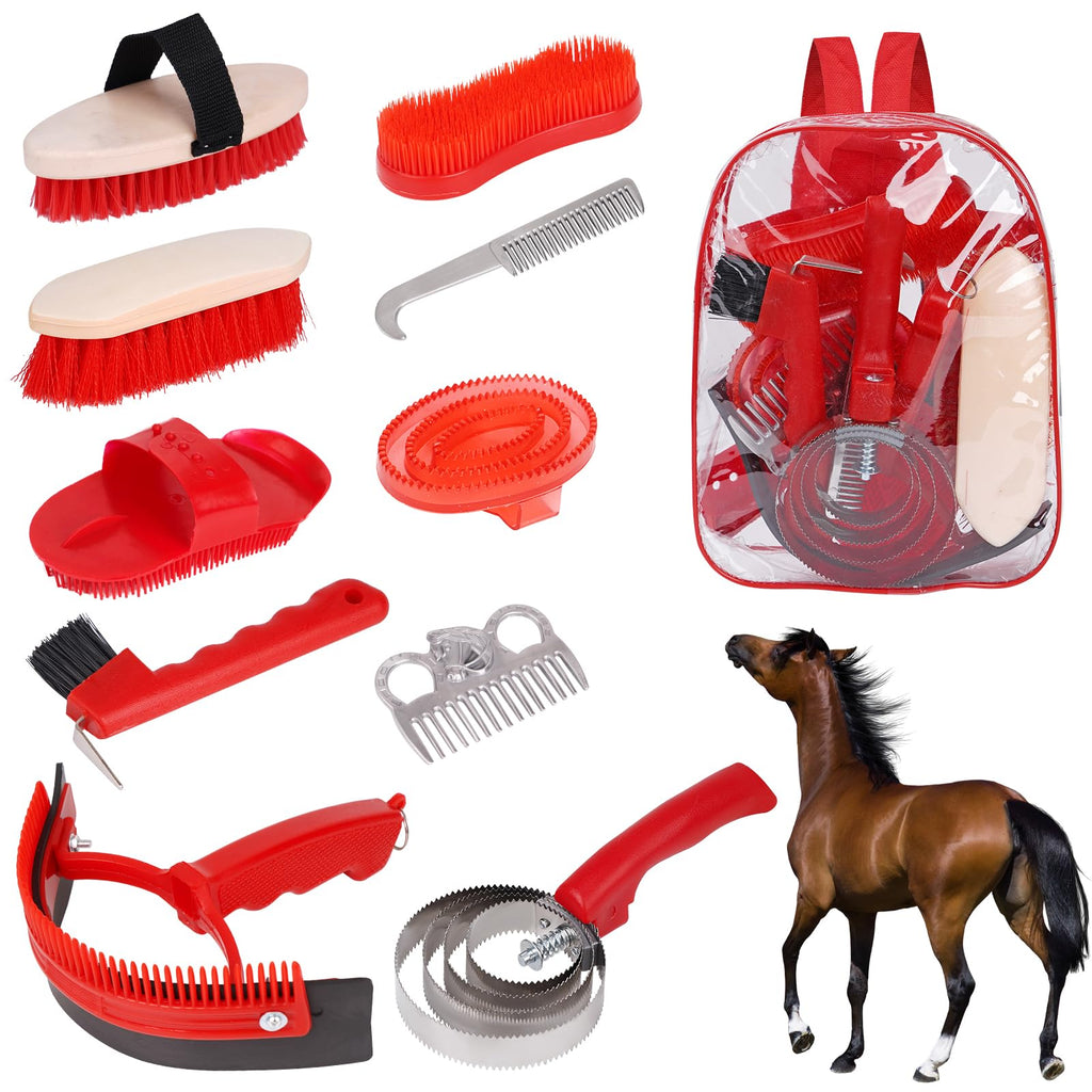 10-Piece Professional Equine Grooming & Field Tote Suite