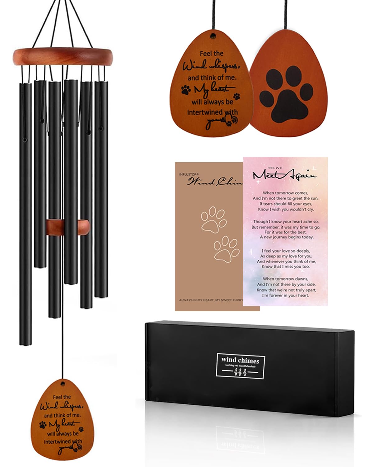 Sacred Echoes 26" Professional Pet Memorial Wind Chime
