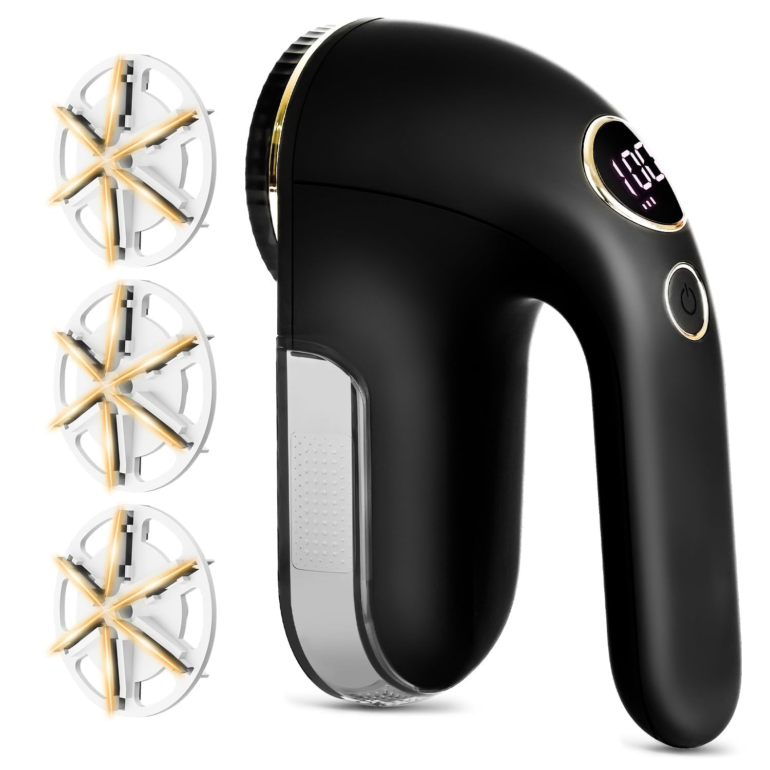 EiLVEEy Premium Rechargeable Electric Fabric Shaver (Black)