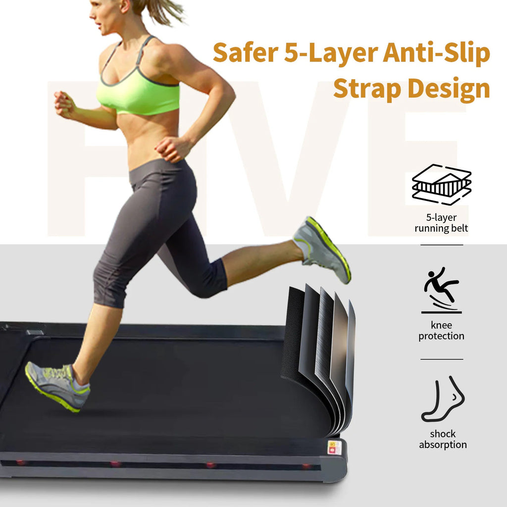 Work-Flow' 2.25HP Silent Under-Desk Walking Pad