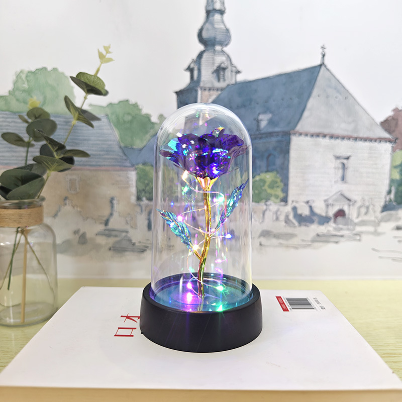 Legacy Love🔐 Forever Rose LED Night Light in Glass Dome