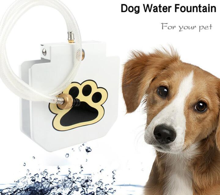 Outdoor Fresh-Flow Step-Activated Pet Water Fountain