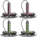 4-Pack Premium Speed Jump Rope Set