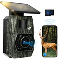 MAXDONE 48MP Solar WiFi Trail & Security Camera Bundle
