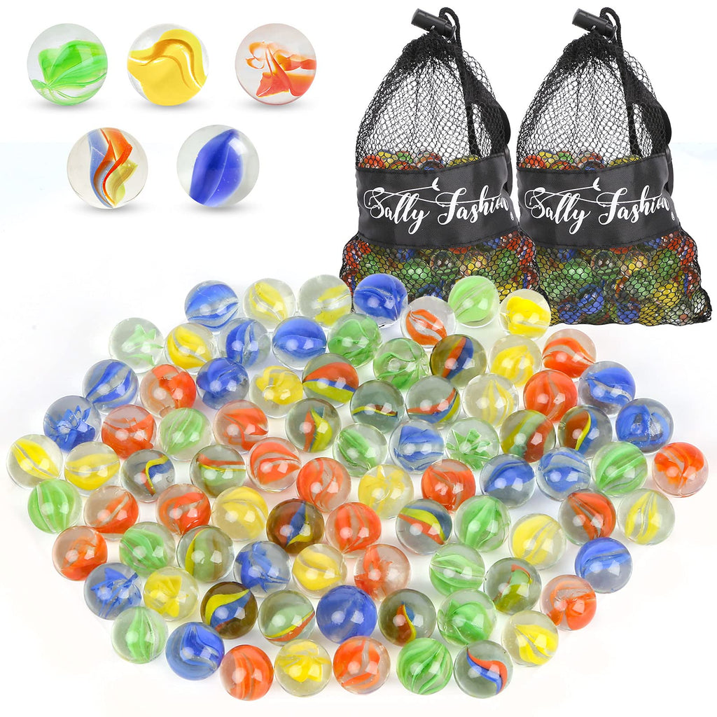 240-Piece Classic Glass Marbles Set