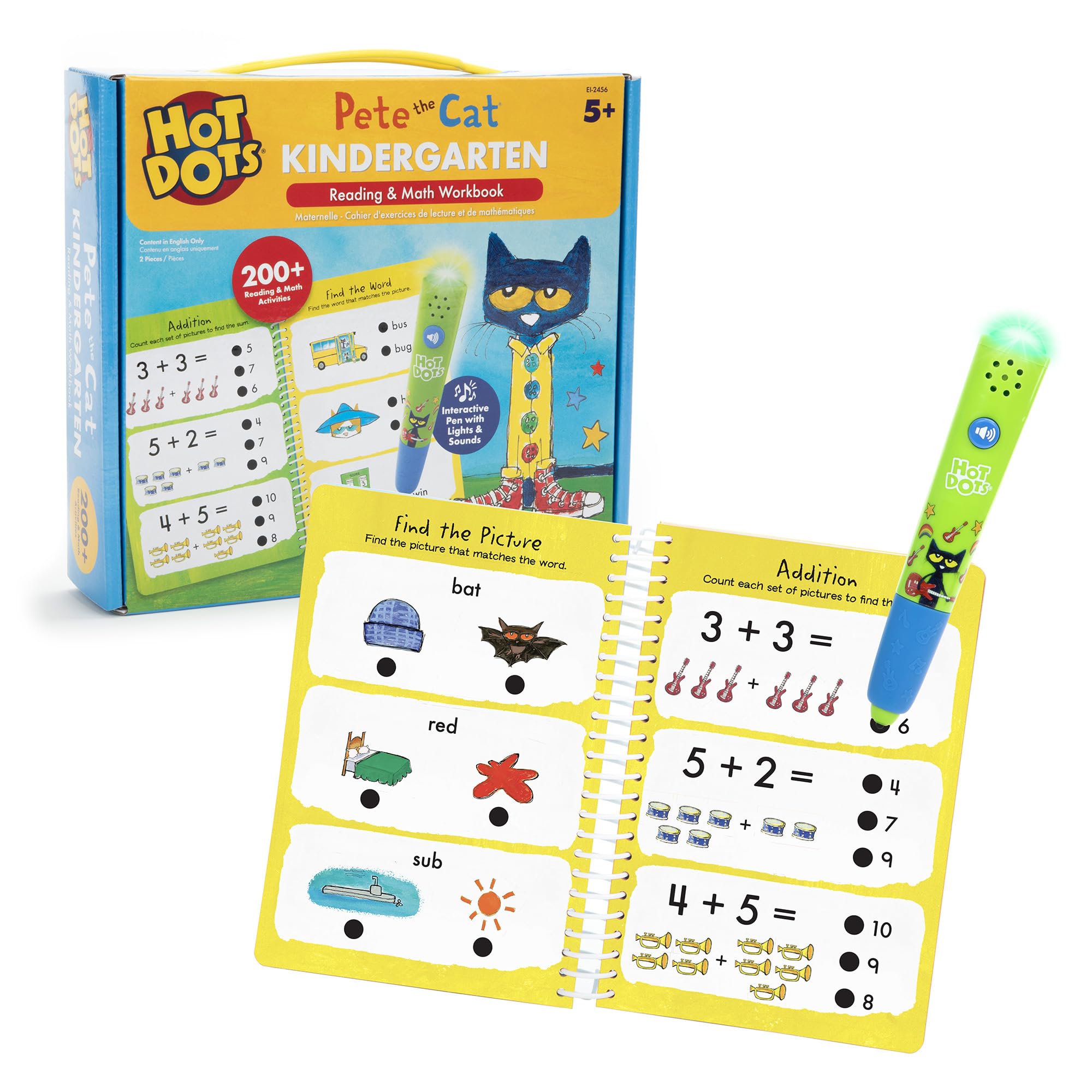 'Pete the Cat' Interactive Math & Reading Kindergarten Mastery Kit