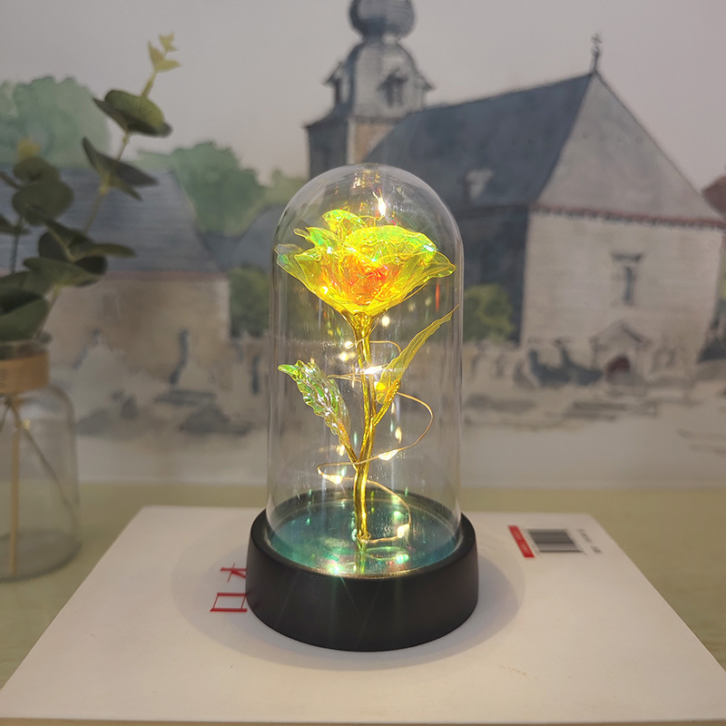 Legacy Love🔐 Forever Rose LED Night Light in Glass Dome