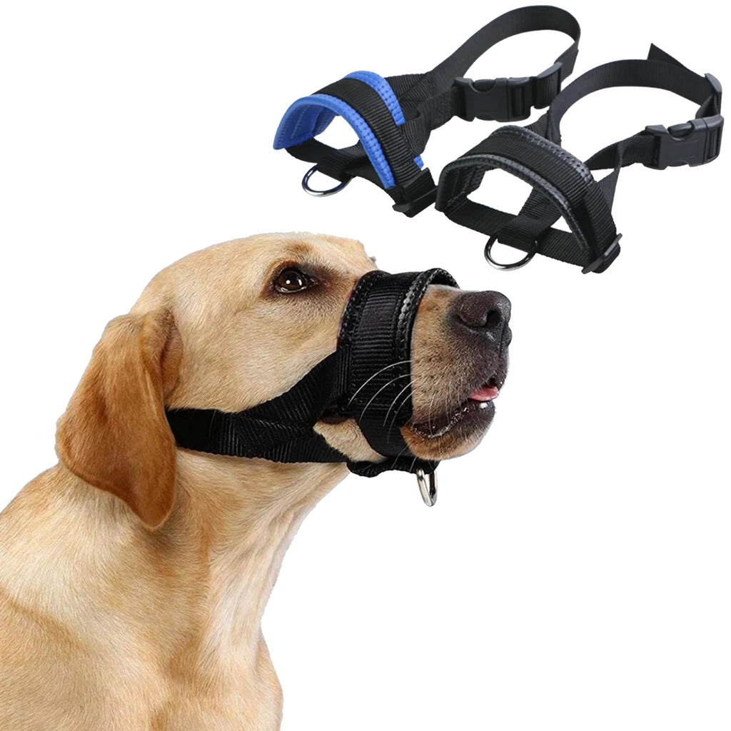 Petsplicity Gentle Soft-Padded Reflective Safety Muzzle