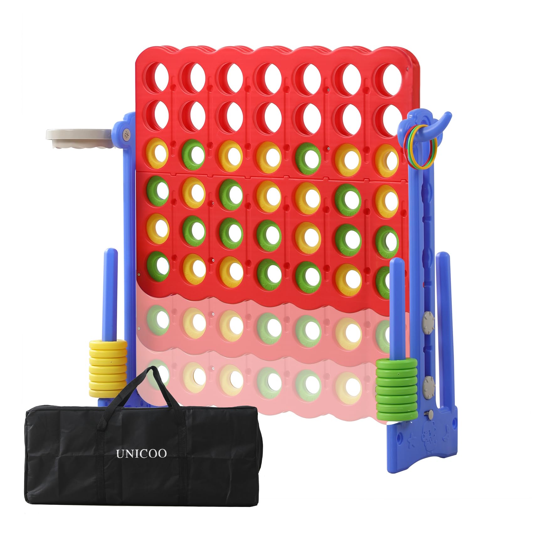 Premium Adjustable Jumbo 4-in-a-Row Game Set