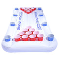GoPong 6-Foot Inflatable Floating Beer Pong Table & Pool Lounge