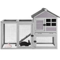 GUTINNEEN Expandable Outdoor Pet Hutch & Training Run
