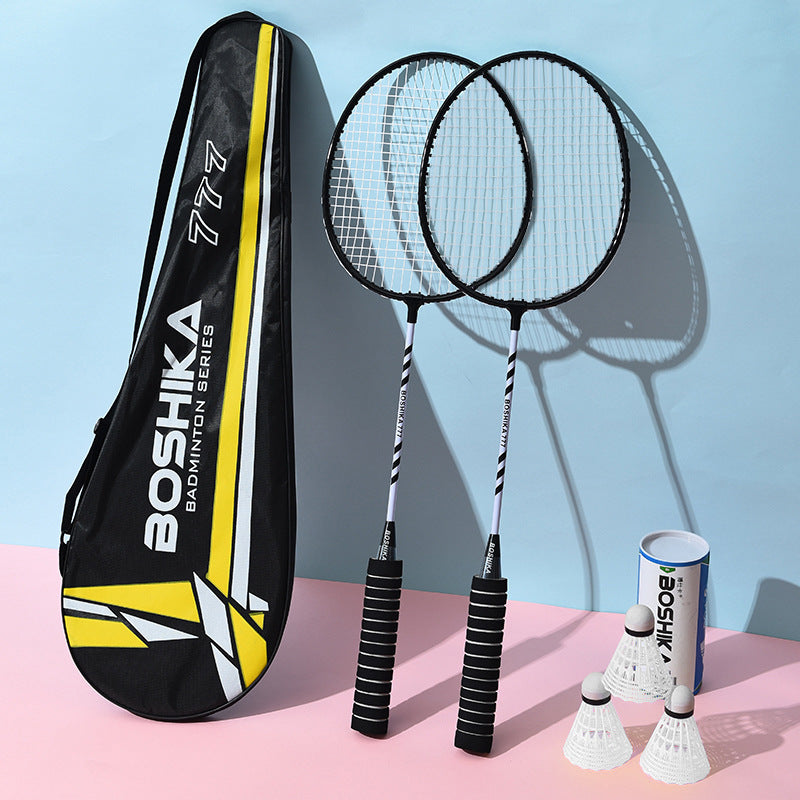 Premium Pro-Grip Badminton Racket Set