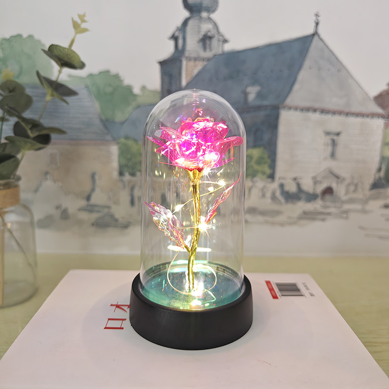 Legacy Love🔐 Forever Rose LED Night Light in Glass Dome